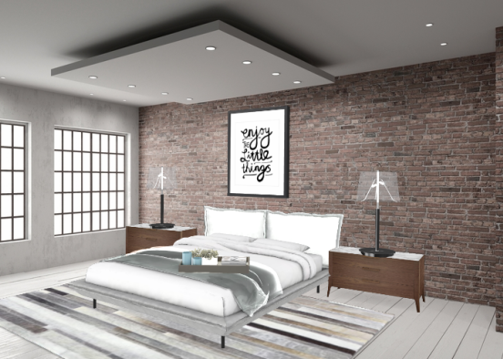 Master Bedroom Design Rendering