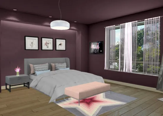 Dormitorio /bedroom Design Rendering