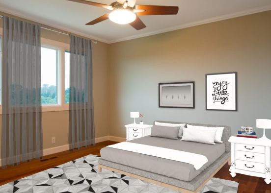 Esme main bedroom Design Rendering