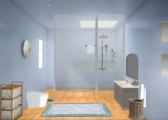 bathroom modern 🚿 Design Rendering