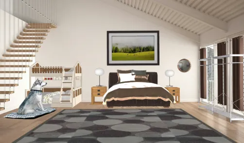 Motel rooms beds