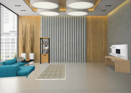 Living room  by akshara  Design Rendering