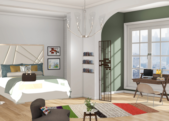 Bedroom for marija Design Rendering