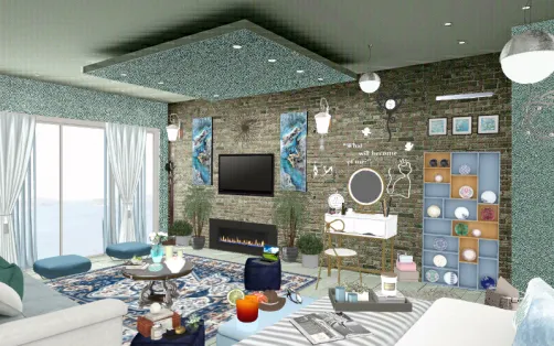Seaview Bedroom decore