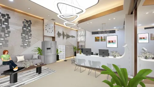 Hospital reception