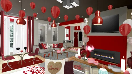 Red & grey