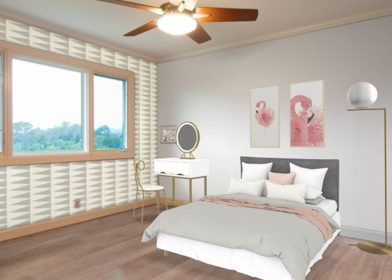 guest bedroom lc Design Rendering