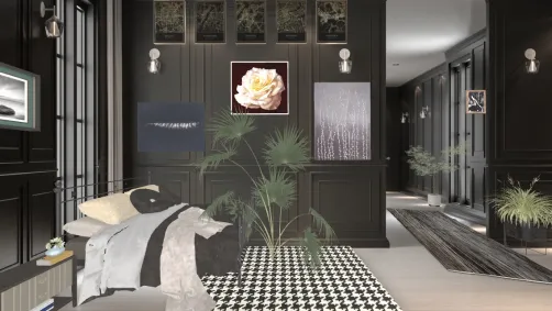 dark Aesthetic bedroom