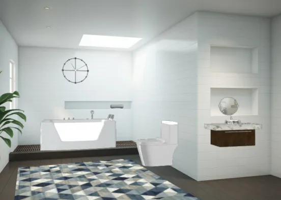 Salle de bain cocooning 😘 Design Rendering