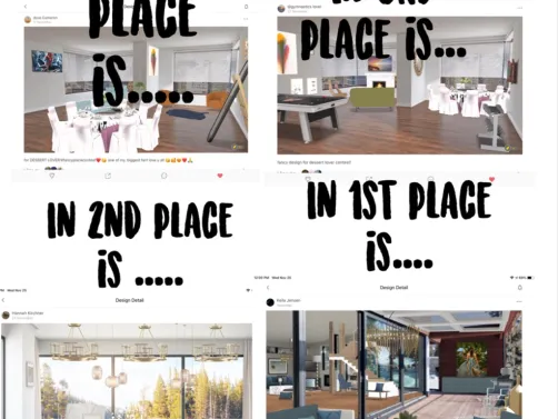 Fancy place contest winners!!