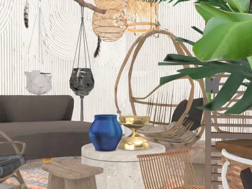 Modern Bohemian room