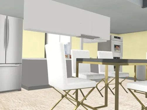 grey kitchen 