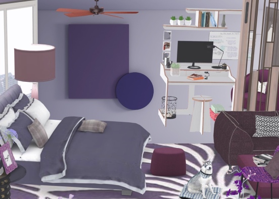 peri purple!!  Design Rendering