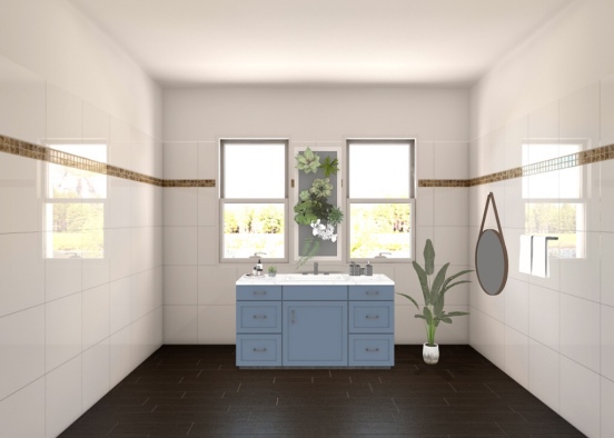 Urban Dream Bathroom 🍃 Design Rendering
