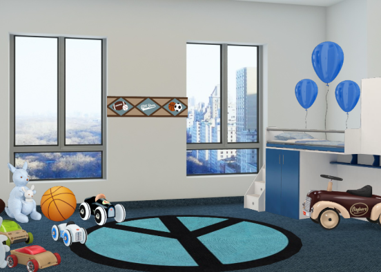 A boys dream room! Design Rendering