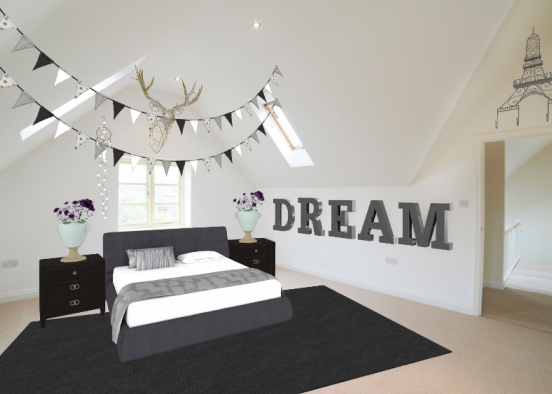 A dream bedroom! Design Rendering