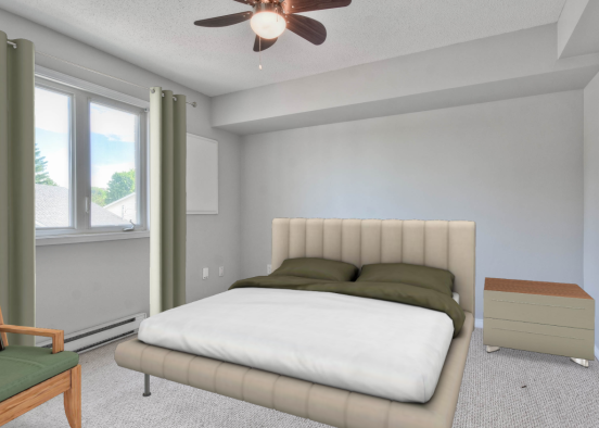 Chambre test  Design Rendering