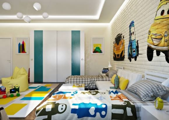 Kids bedroom 💎 Design Rendering