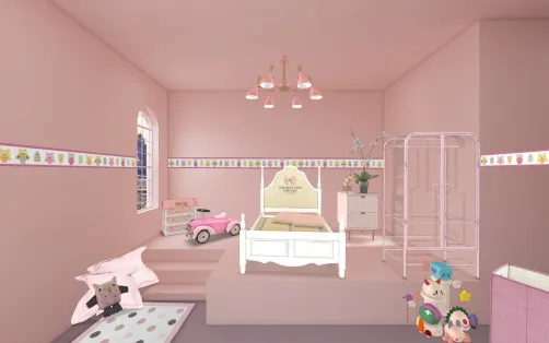 Quarto menina.