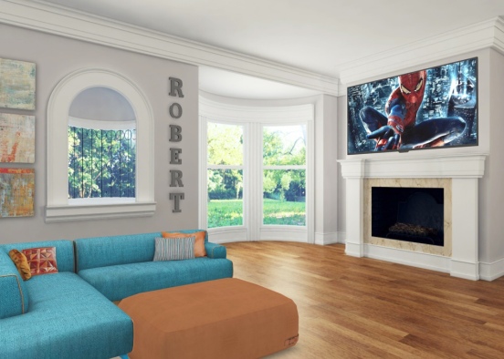 bubba living room Design Rendering