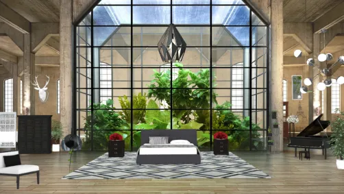 Chambre végétal 