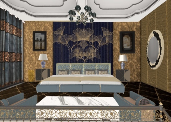 Cool as Blue Design Rendering
