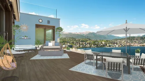 outside deck
