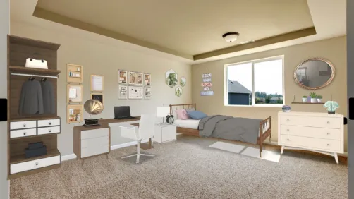 cozy teen bedroom 