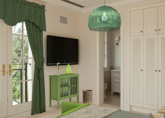 Green for the Guest Design Rendering