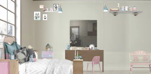Sweet bedroom Girl Baby yah?