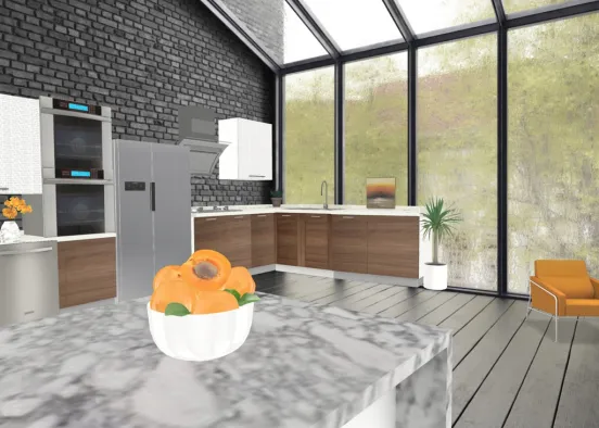 kitchen 🍊  Design Rendering
