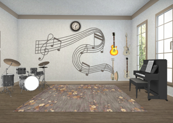 Sala de Música Design Rendering