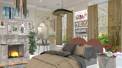 Habitación maximalista
