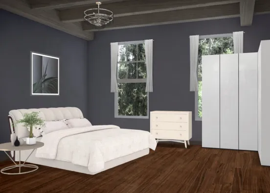 mom and dads room Design Rendering