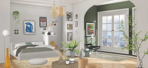 Boho Eclectic Bedroom