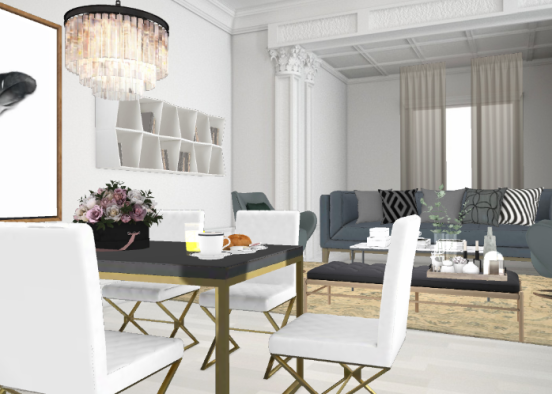 Awesome dining room  Design Rendering