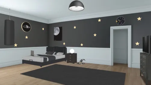 Astronomy bedroom