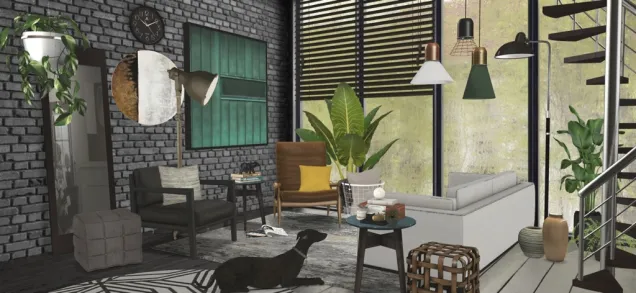 An Industrial Living Room