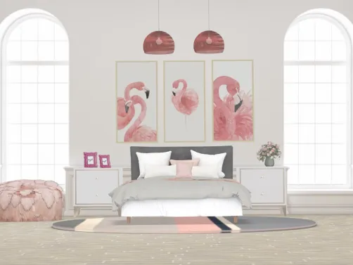 flushed with blush