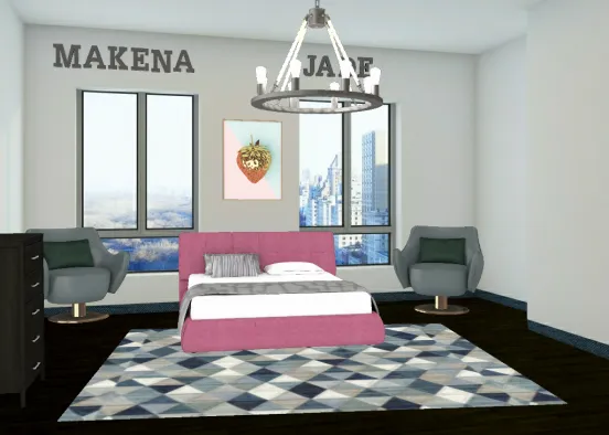 Makena's Room  Design Rendering