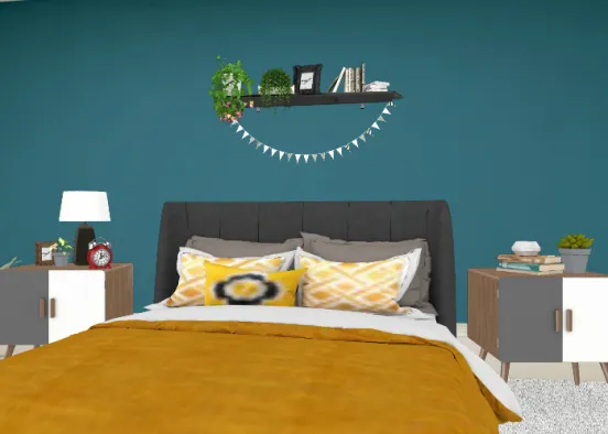 My bedroom goals Design Rendering