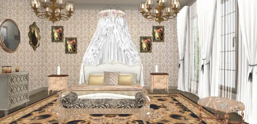 Dormitorio victoriano.