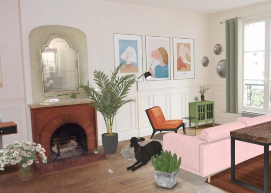 my cosy living-room  Design Rendering