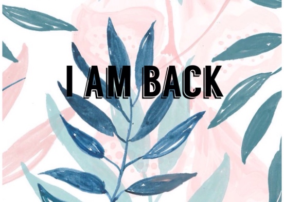 🌿 I am back 🌿 Design Rendering