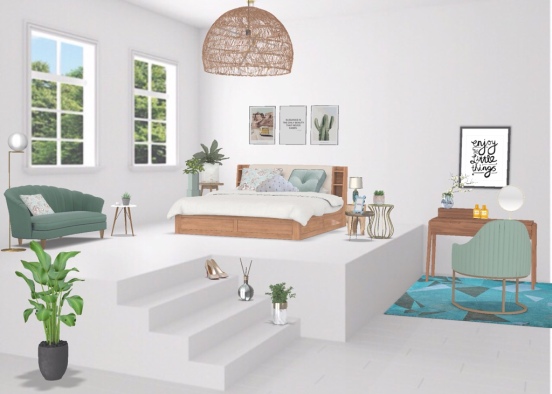 Cocooning And Plants  Design Rendering