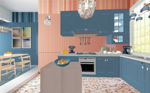 Offset Kitchen 