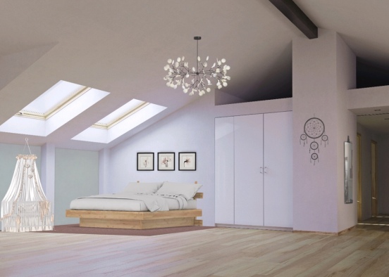 Sleep room Design Rendering