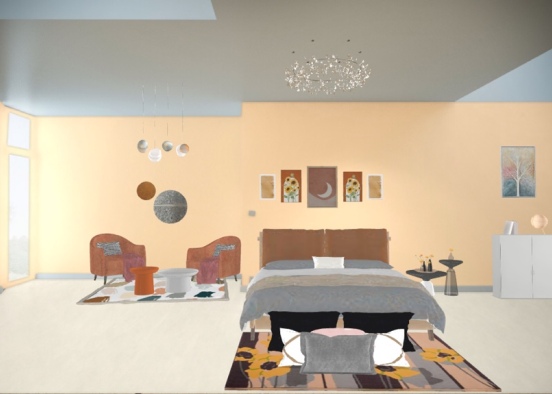 marigold room to sleep haha Design Rendering