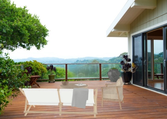 fancy outdoor living  Design Rendering