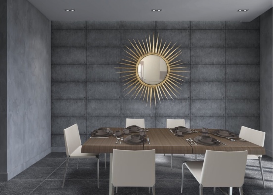 dinning room 😋 Design Rendering